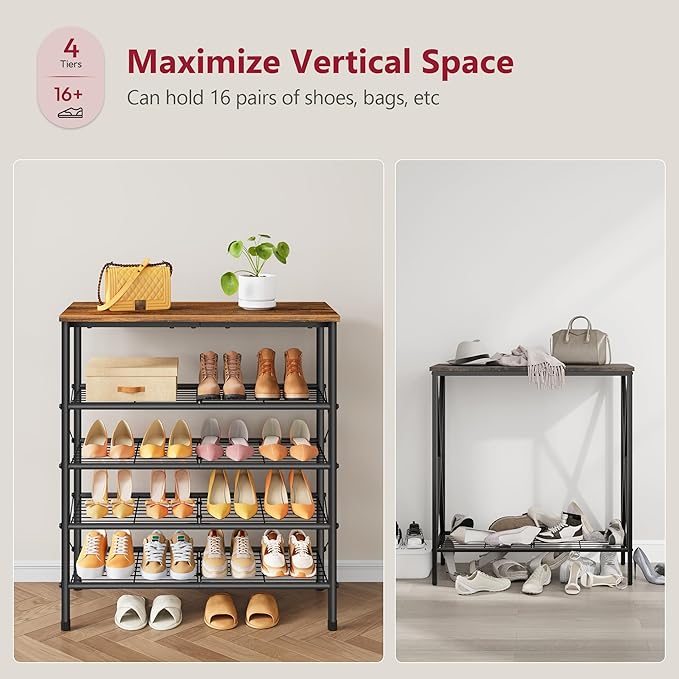 Tajsoon 5 Tier Shoe Rack Organizer - Image 5