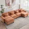 Oprisen 154" Modular Sectional Sofa, Comfy Cloud Couch Sectional Sofa by Oprisen