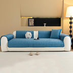 Velvet Couch Cover, Plush Sectional Sofa Cover Washable, Anti Slip Sofa - Image 7