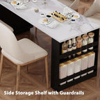 Kitchen Island with Extendable Dining Table - Image 7