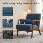 DUMOS Accent Chairs Set of 2, Mid Century Modern Accent Chair - Image 4