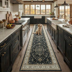 RELEANY Washable Area Rug, Runner 2'x10', Water Repellent, Pet Friendly by RELEANY