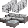 CALBODE 12PCS Waterproof Patio Sofa Covers by CALBODE