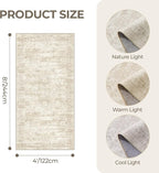 4x8 Rug Non Slip, Washable Hallway Runner Rug, Nursery Room, Soft Runner Rug - Image 2