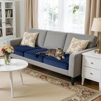 Hokway Velvet Couch Cushion Covers Water Resistant Seat Covers Stretch Sofa - Image 3