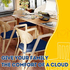 AAAAAcessories D-Shaped Chair Cushions, Machine-Washable Cover - Image 6