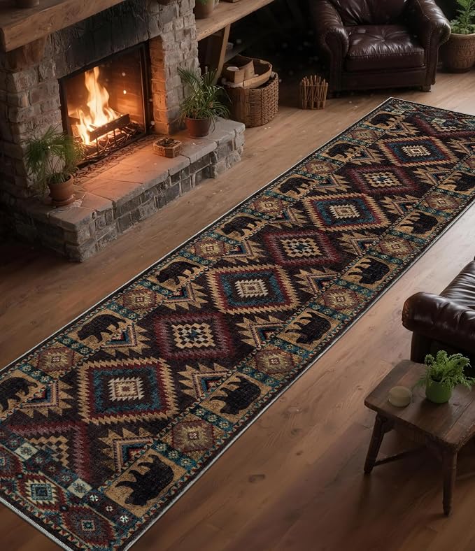Hallway Runner Rug 2x8 Indoor Door Mat - Image 3