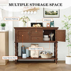 ARTPOWER Console Table for Entryway, Retro Wooden Table - Image 3