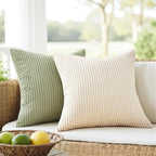 Topfinel Summer Pillow Covers 16x16 Pack of 4 Decorative 16x16 Inch Velvet Boho - Image 3