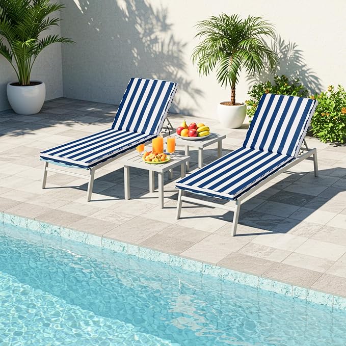 Chaise Lounge Cushions Outdoor - Image 6