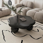 35.03" Cloud Coffee Table for Living Room Unique Coffee Table Modern Low Coffee - Image 4