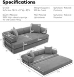 ZEIINPA Convertible Sleeper Sofa Bed - Image 2