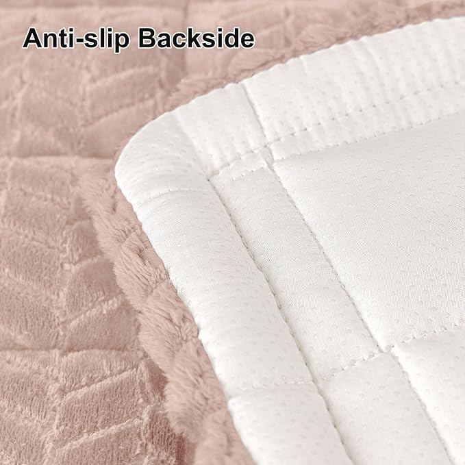 Smiry Couch Cover for Dogs, Non Slip Fuzzy Pet Sofa Arm Covers Washable | Sofa - Image 6