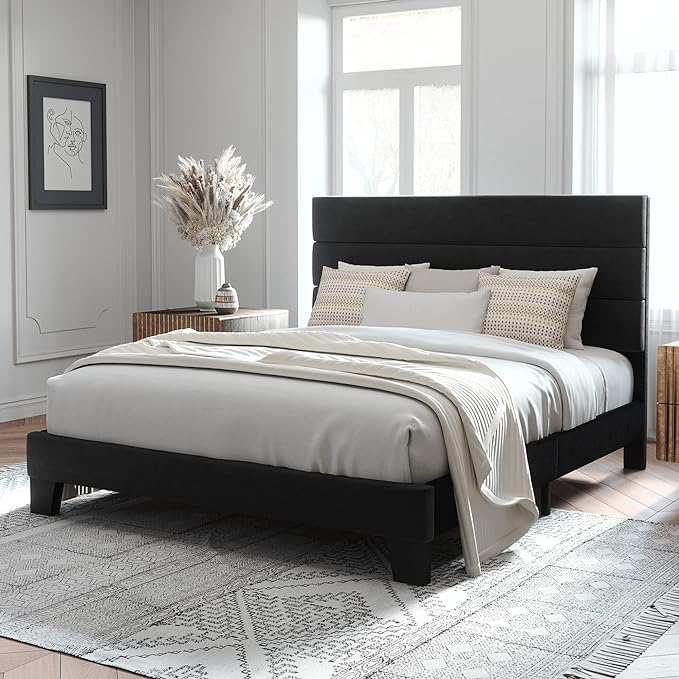 Allewie Full Size Platform Bed Frame by Allewie