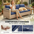 Outsunny Outdoor Patio Couch - Image 7