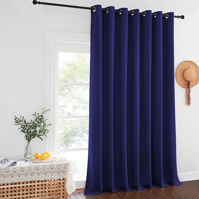 NICETOWN Navy Blue Blackout Curtains - Image 8