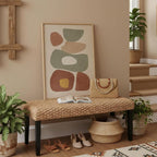 Solid Wood Acacia Indoor Bench by AVCONNECT