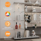 LFT HUIMEI2Y Glass Display Cabinet 12 Shelves - Image 5