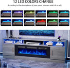 oneinmil 78" Fireplace TV Stand - Image 4