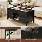 47.3" Lift Top Coffee Table - Image 4