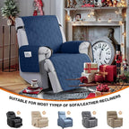 VANSOFY 100% Waterproof Recliner Chair Covers, Recliner Cover Non-Slip Dog - Image 5