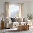 Topfinel 4 Packs Natural Decorative Throw Pillows Covers 18x18 Inch - Image 6
