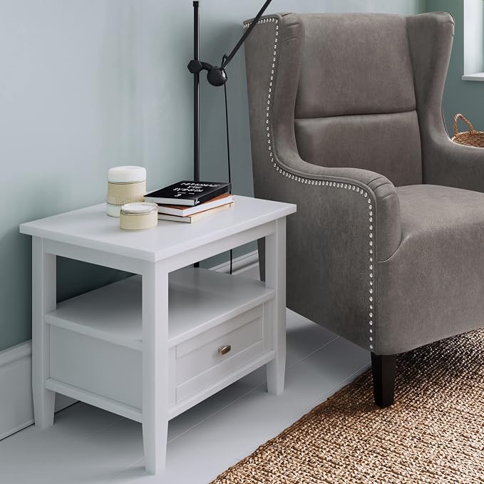 SIMPLIHOME Warm Shaker End Table - Image 2