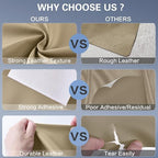 Self Adhesive Leather Repair Patch Kit, 31.4 in x 16 in Large Vinyl Leather - Image 4
