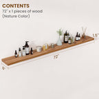 Floating Shelves for Wall Decor, Wall Shelves - Image 2