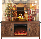 YESHOMY Fireplace TV Stand - Image 8