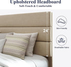 Allewie King Size Platform Bed Frame - Image 4