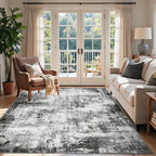 5x7 Ft Area Rugs for Living Room, Soft Non-Slip Washable Rugs Modern Abstract - Image 2