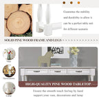Knocbel Long Antique Entry Console Table - Image 9