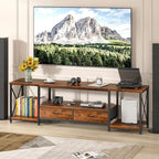 GYIIYUO TV Stand with Fabric Drawers - Image 7