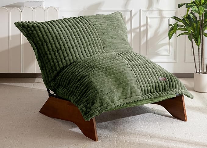 MAXYOYO Adjustable Living Room Chair, 3-Position Bean Bag Chair by MAXYOYO