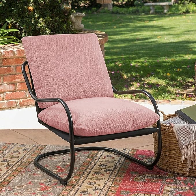 Peace nest Modern Accent Chair, Soft Upholstered Armchair by Peacenest