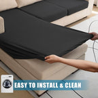 Water Repellent L Shaped Couch Covers - Image 6