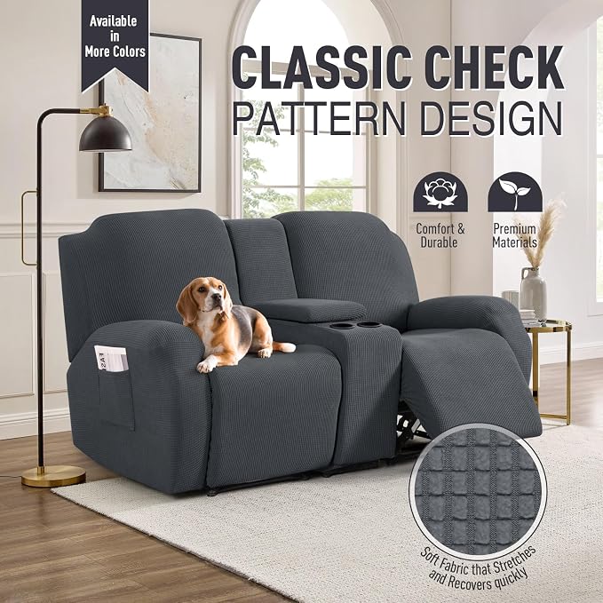 TAOCOCO Loveseat Recliner Cover - Image 2
