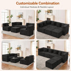 MONVANE Modular Sectional Cloud Couch - Image 4