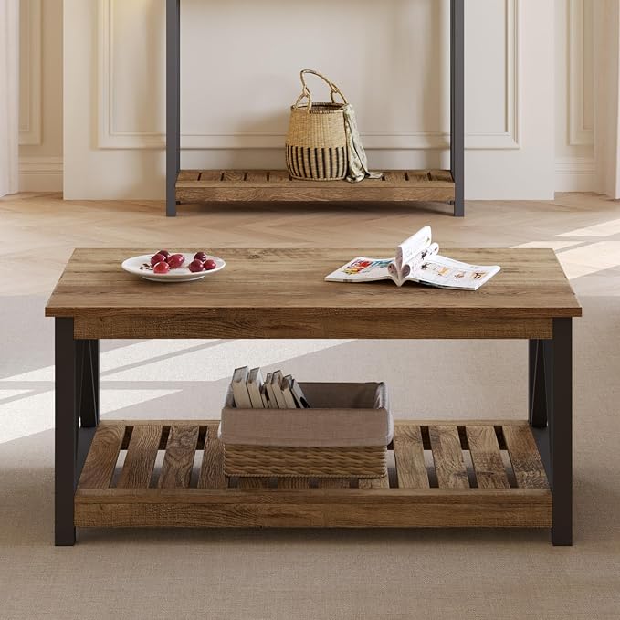 ChooChoo Farmhouse Coffee Table - Image 8