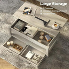 Rolanstar Coffee Table, Lift Top Coffee Table - Image 5