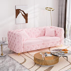 DAMAIFROM 75" Sofa Couch Mid Century Modern Velvet Couch Tufted Button Sofa by DAMAIFROMFURNITURE