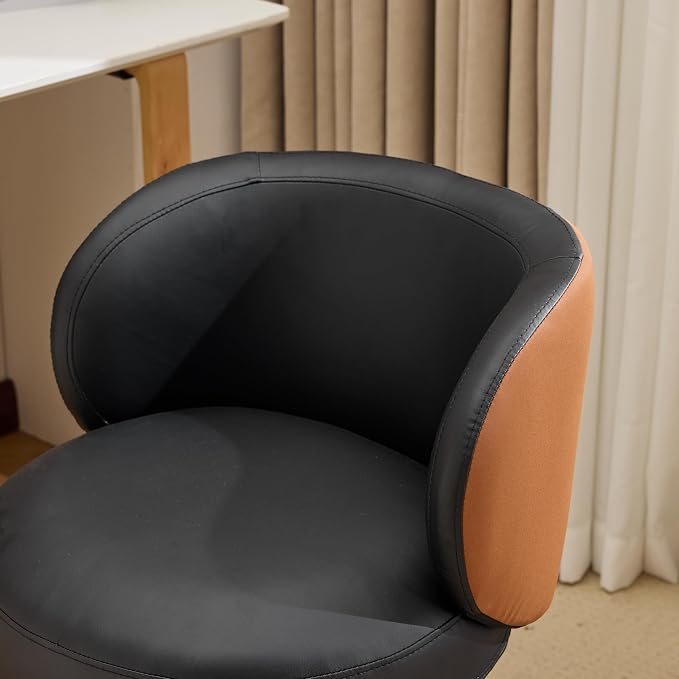 VINGLI Cute Small Swivel Desk Chair Comfy - Image 5