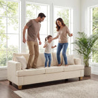Apicizon Loveseat & 3 Seater Sofa Sets, 2 Piece Deep Seat Sleeper Sofa - Image 4