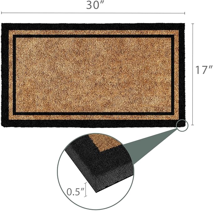 Barnyard Designs Front Door Welcome Mat | Printed Polyester Outdoor Rug - Image 3