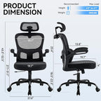AreShark Office Chair-Ergonomic Desk Chair - Image 2