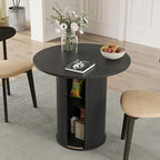 31.5" Round Dining Table for 2-4, Modern Kitchen Table - Image 8