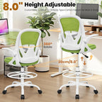 Primy Drafting Chair Tall Office Chair - Image 7