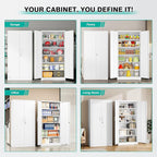 Wide & Deep Metal Storage Cabinet - Image 3