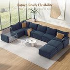 Vesgantti Large Modular Sectional Sofa, Big Comfy Cloud Couch - Image 8